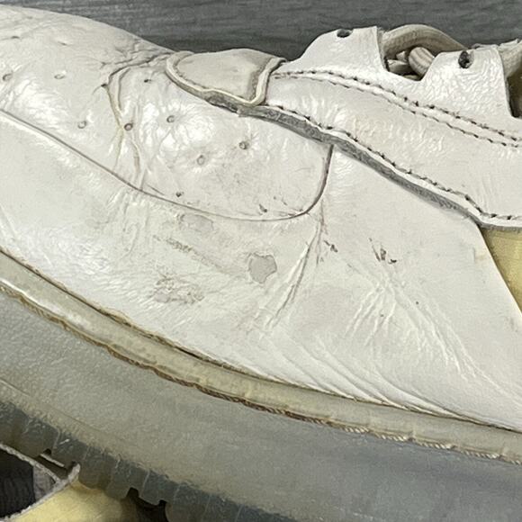 Nike Men's Air Force 1 WTR GTX White Leather CQ7211-002 Boots Sneakers Size 12 - Picture 6 of 9